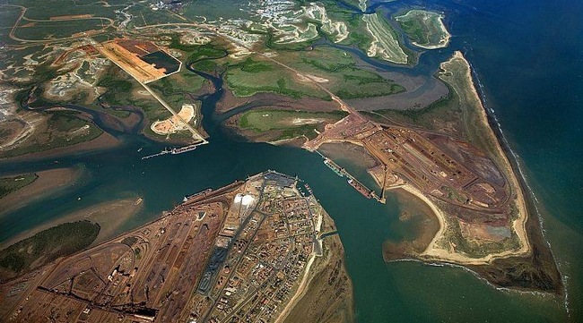 澳大利（lì）亞鐵礦石出口（kǒu）